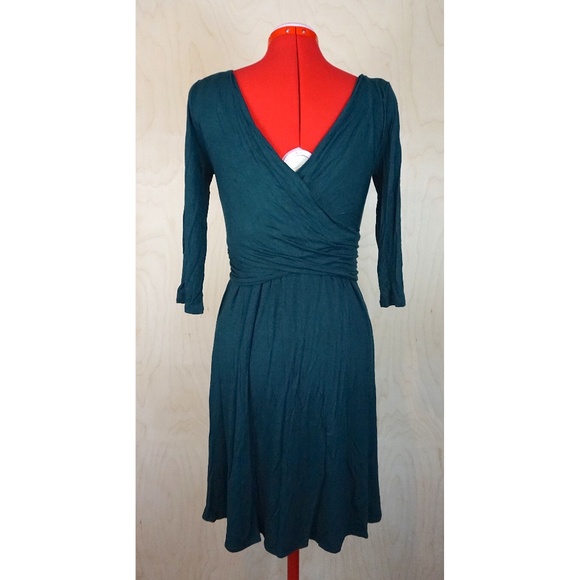 ModCloth (Peach Love California) "Takes You to Tango Dress" Dress in Green - Picture 3 of 7